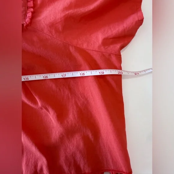 Madewell Angelica Eyelet top size Medium 100% Cotton Boho Fairy Romantic Career - Picture 9 of 11